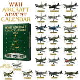 WWII Aircraft Advent Calendar — 24 Mini Warbirds to Unbox (2025 Edition) ✈️🎄